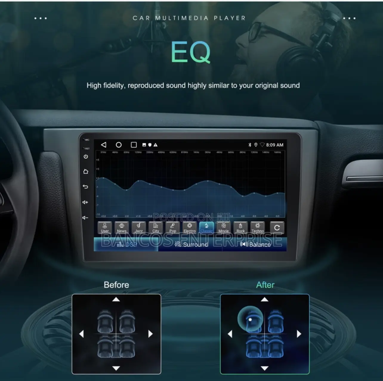 2015-2017 Toyota Camry Ios Carplay And Android Stereo