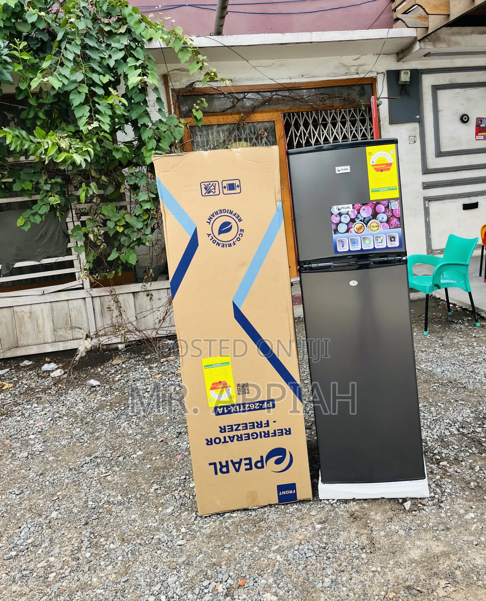 Elevate Your Kitchen With Pearl Pf-262tix-1a Fridge.