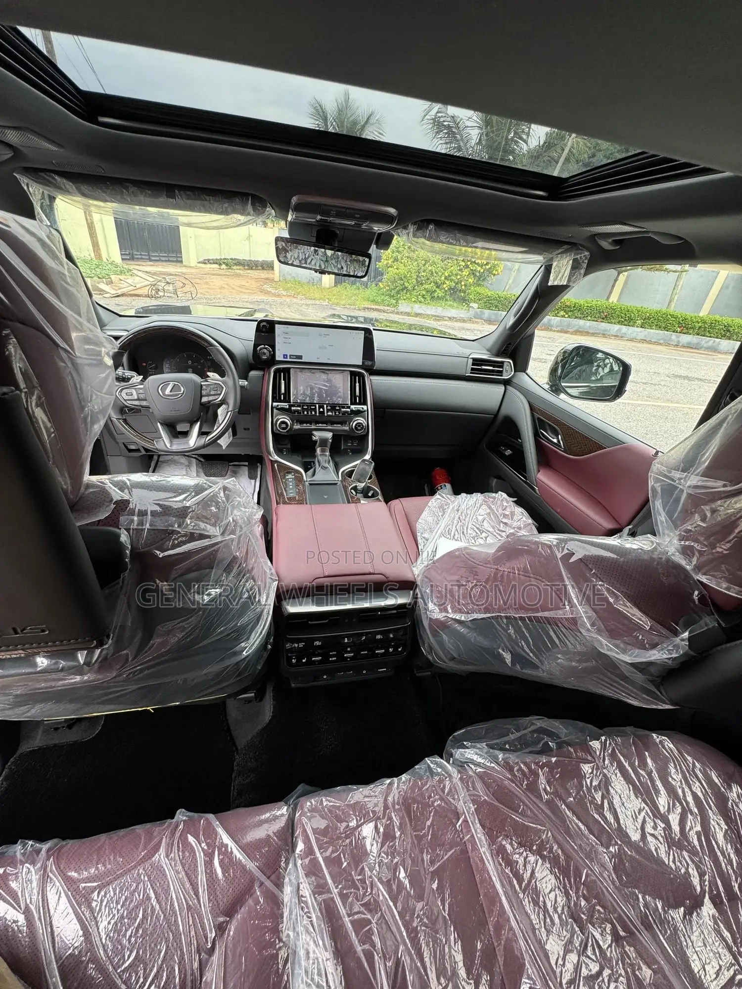 New Lexus LX 2024 Black