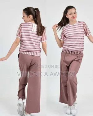 Brown 2 Piece Causal Wear