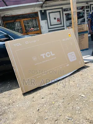 Classic TCL 75 Inch Uhd Smart Screen Television.