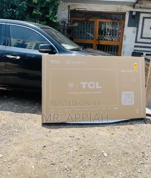 Premium Affordable TCL 75” Uhd Smart Television(Black)