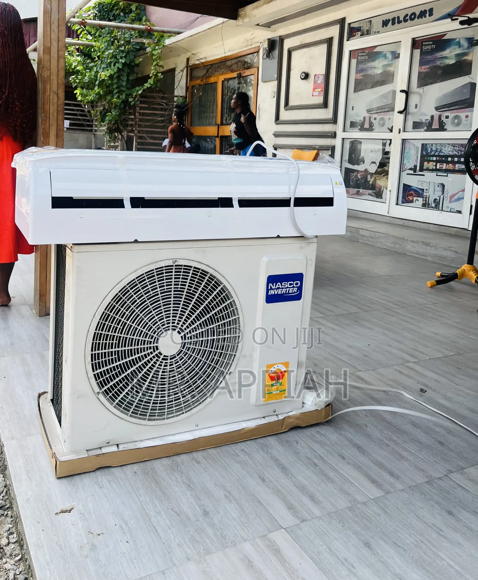 Super Quality Nasco 1.5hp Inverter Air Doctor Ac(White).