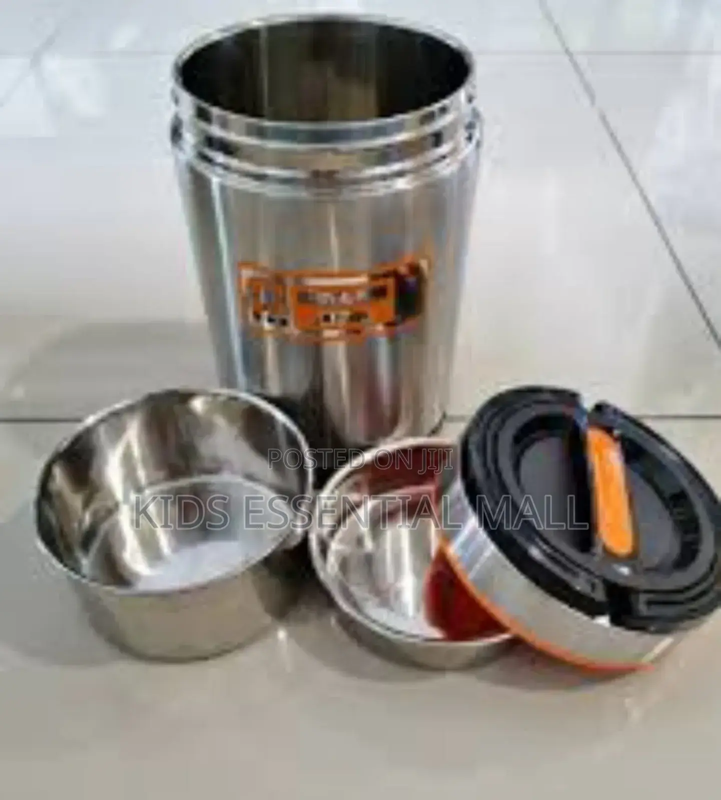 1900ml Food Flask With Two Bowls