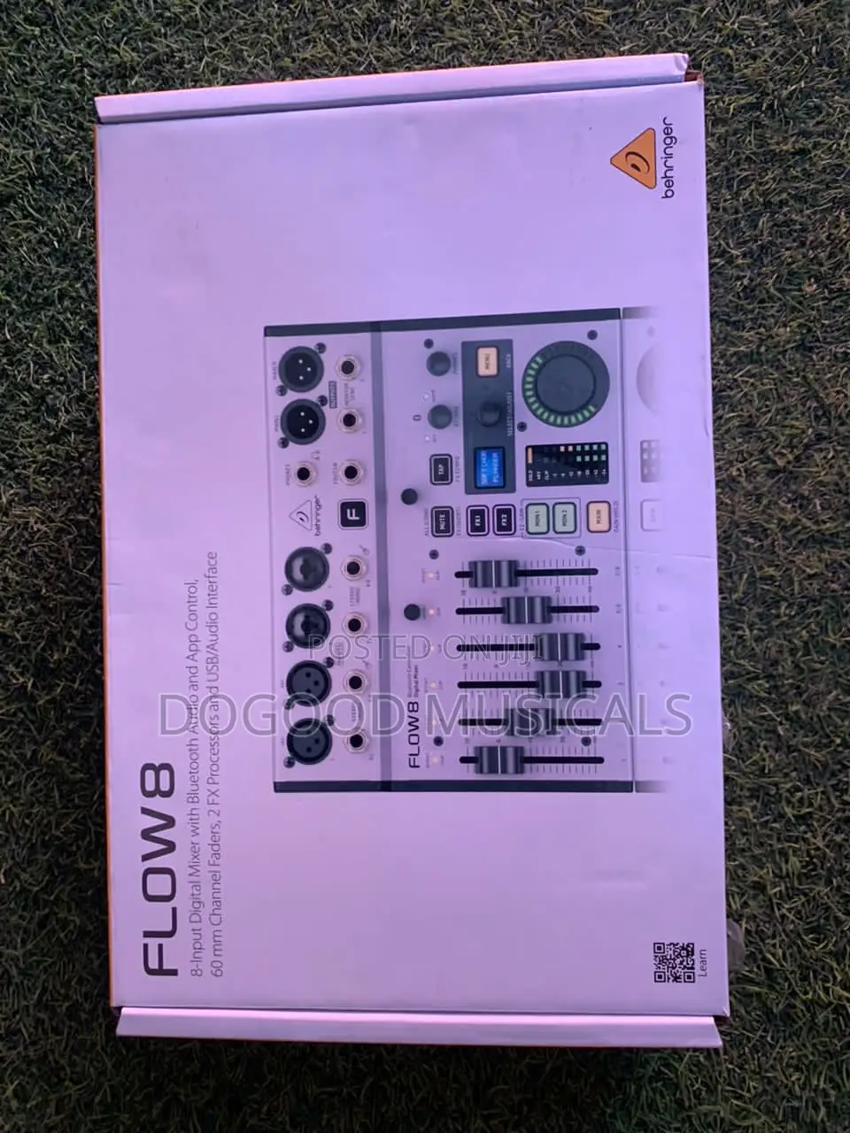 Behringer Flow 8 8-input Digital Usb Audio Mixer With Bt