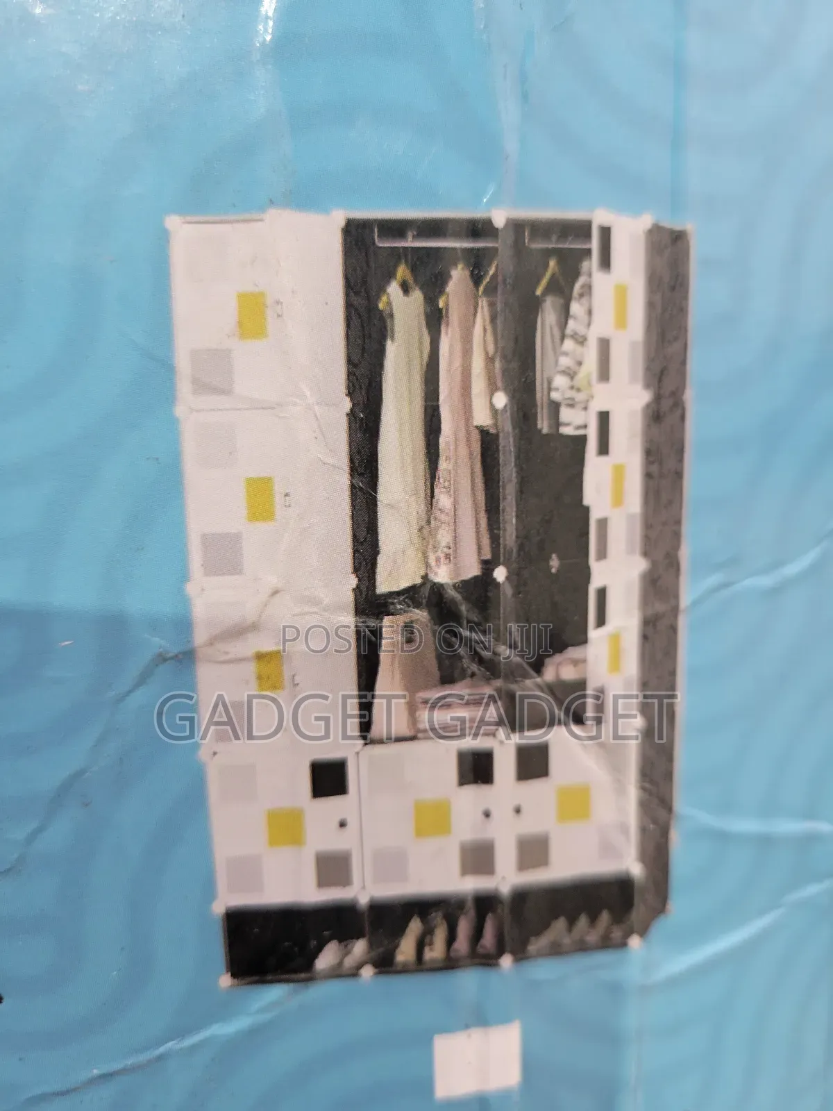 16 Cubes / Stacks Abs Plastic Wardrobe