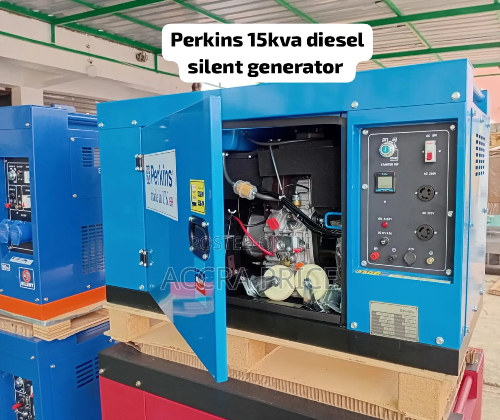 Perkins 15kva Generator Set - Compact Design, High Output