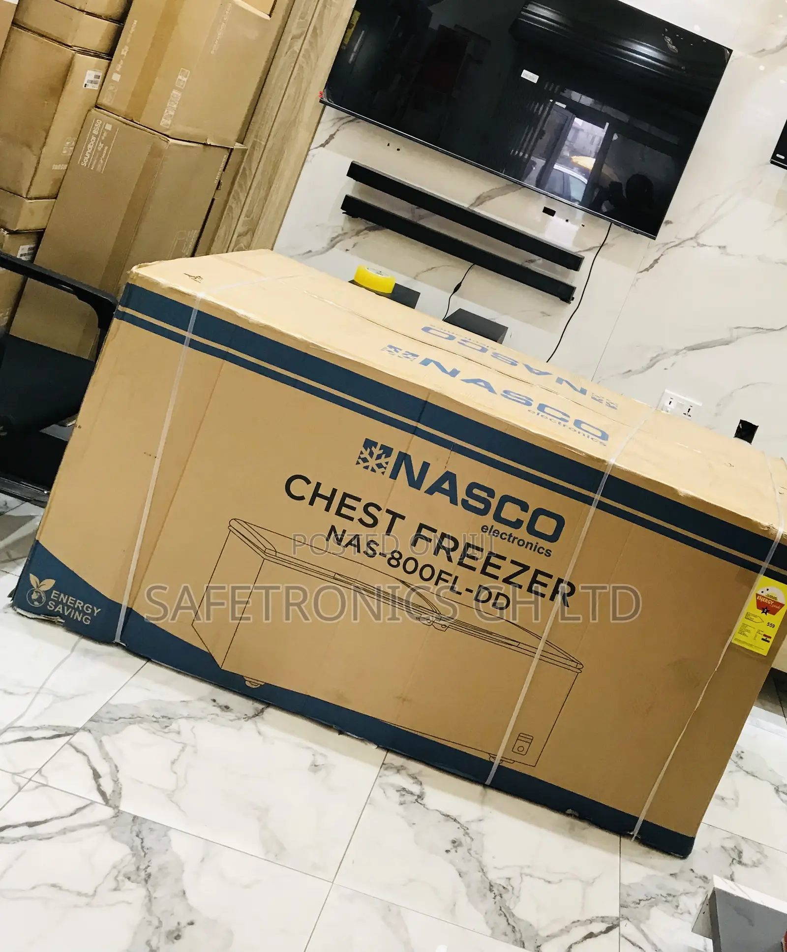 Check Out New Doubledoor 600l Grey Nas-80 Freezer