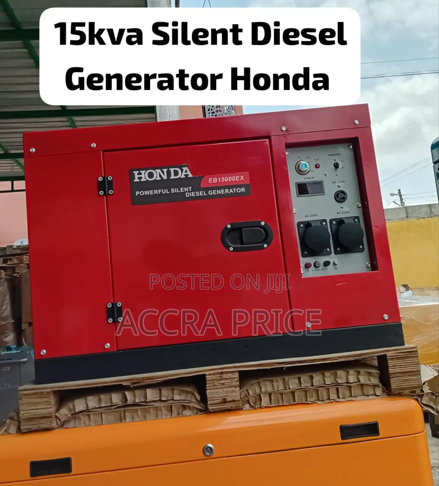 15kva Honda Generator Set - Industrial Strength Solution