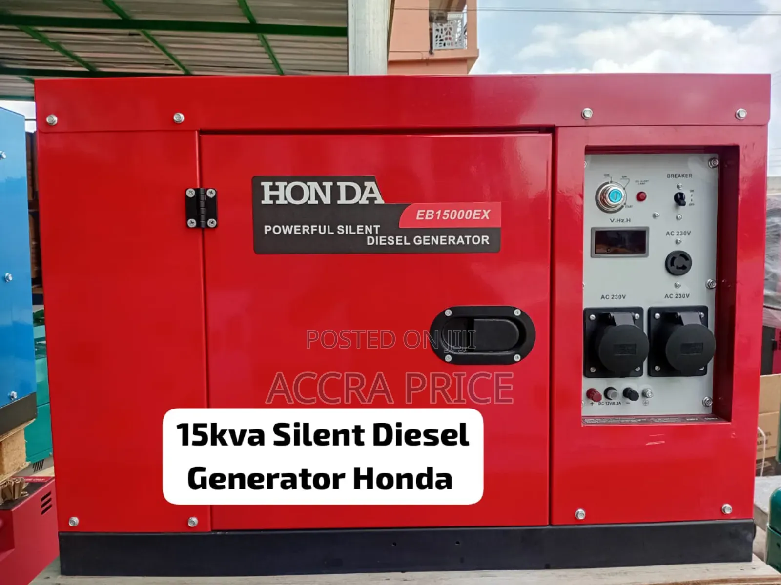 Honda 15kva Silent Generator - Quiet and Efficient Power