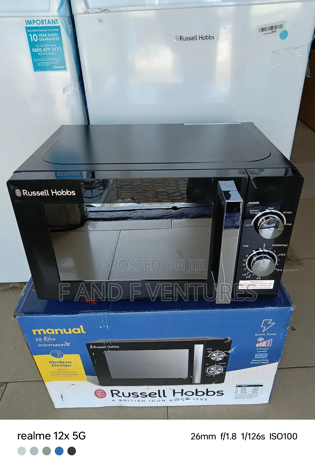 Russell Hobbs Mirror Microwave 20l - Uk