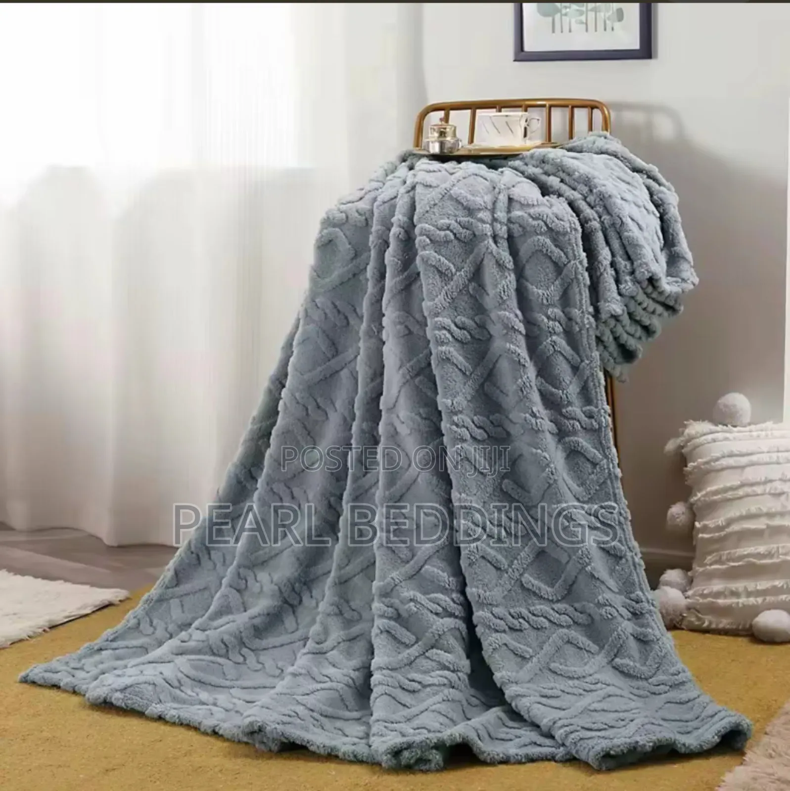 Premium Luxurious Quality Stripped Throw Blanket Available
