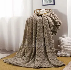 Premium Luxurious Quality Stripped Throw Blanket Available