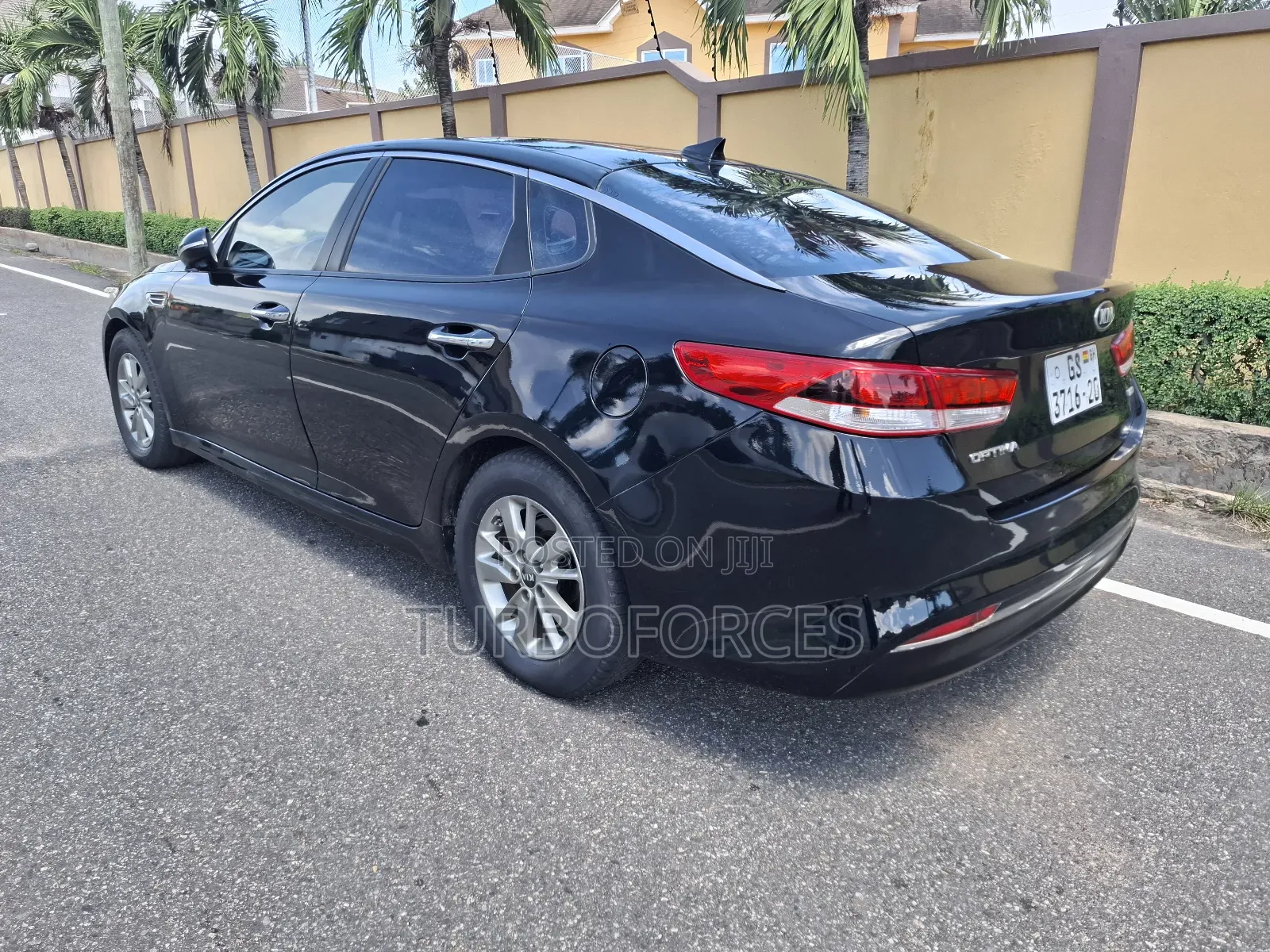 Kia Optima LX Turbo Sedan FWD (1.6L 4cyl 7M) 2016 Black