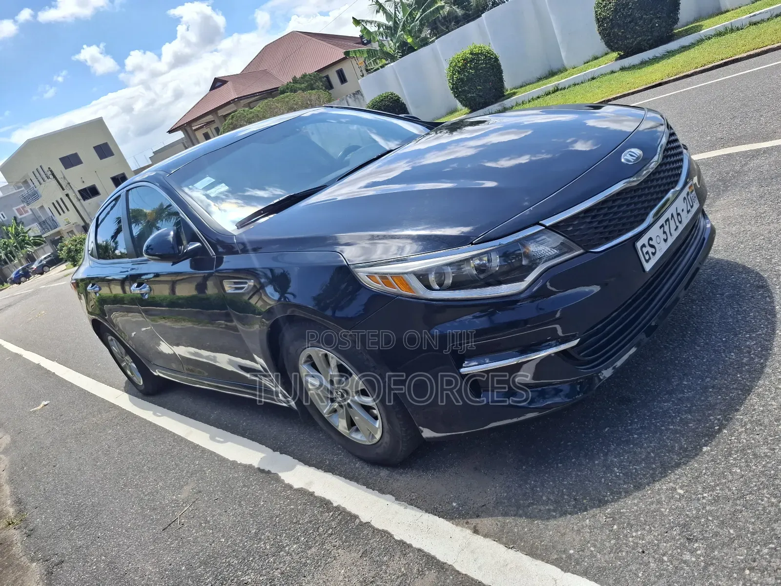 Kia Optima LX Turbo Sedan FWD (1.6L 4cyl 7M) 2016 Black