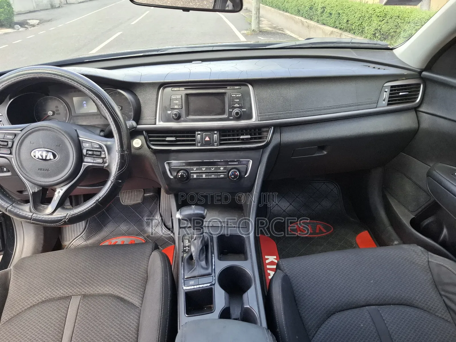 Kia Optima LX Turbo Sedan FWD (1.6L 4cyl 7M) 2016 Black