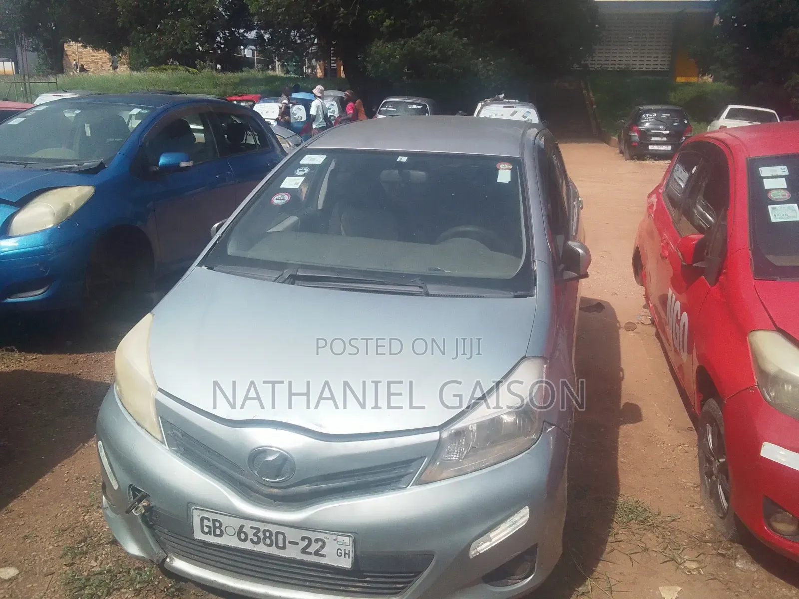 Toyota Vitz 2012 Gray