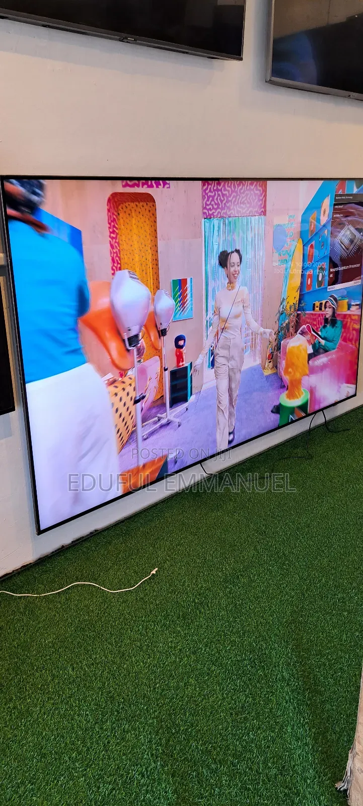 Samsung 85" Neo Qled Qn90c Uhd Smart Alexa Apple Airplay
