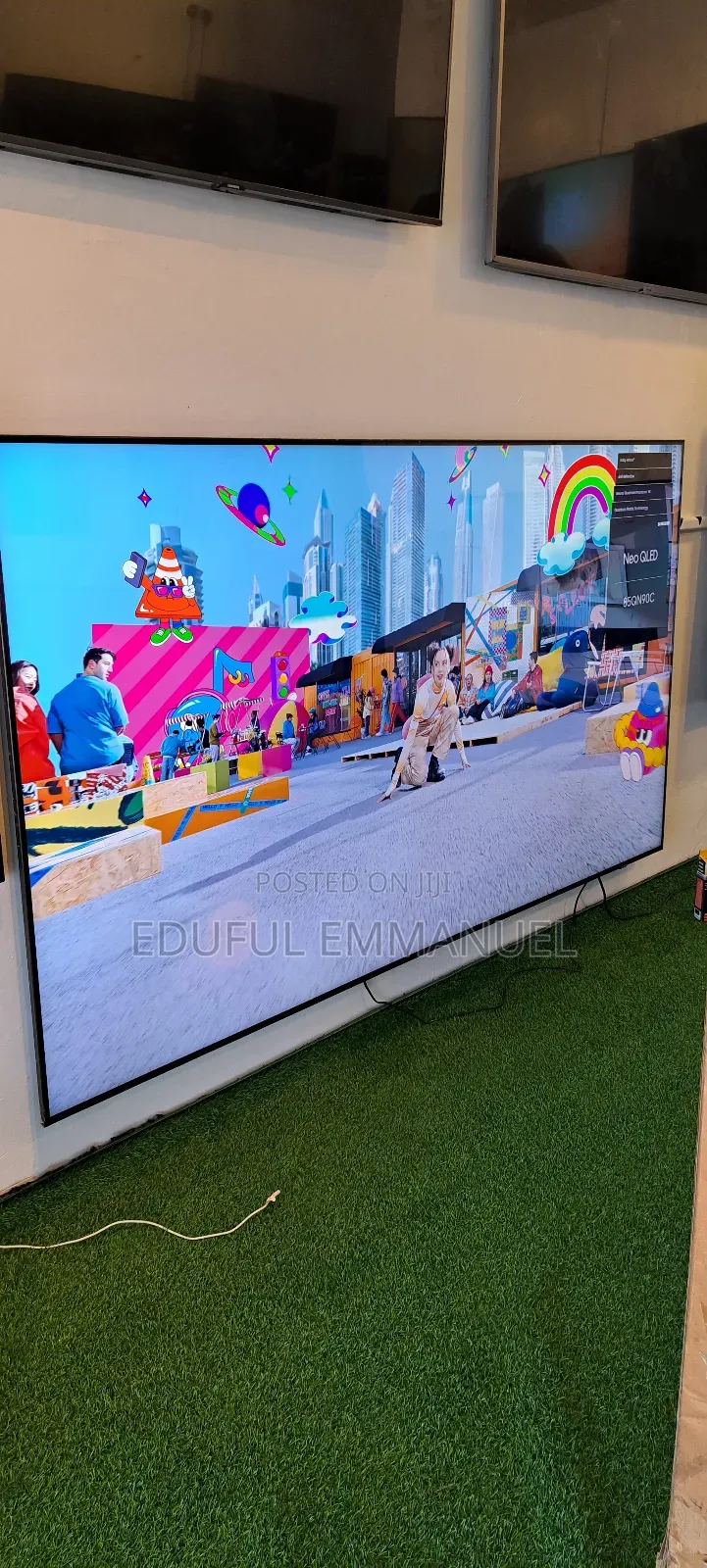 Samsung 85" Neo Qled Qn90c Uhd Smart Alexa Apple Airplay