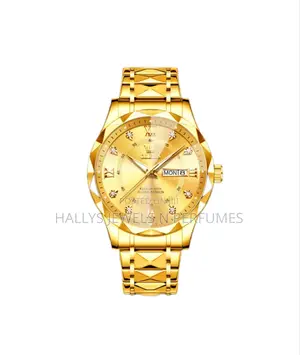 Photo - Men's Gold Watch, Authentic Brand, Stainless Steel