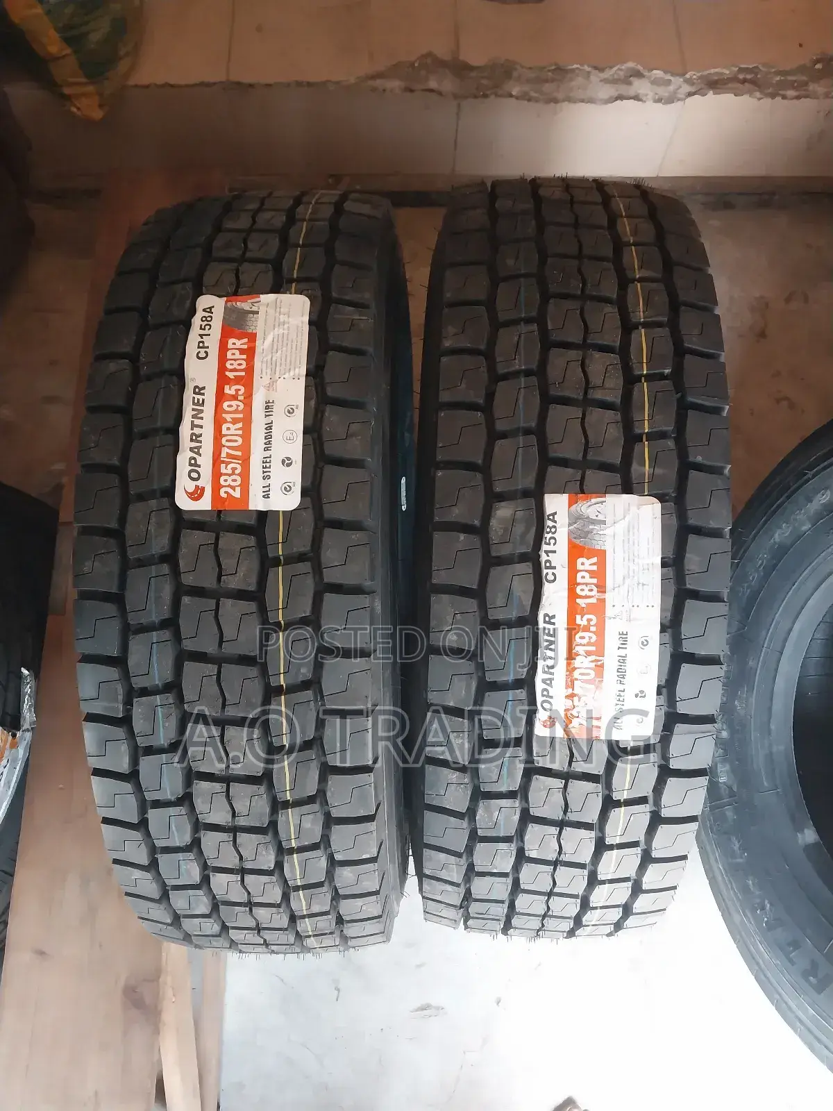 A.O Trading Original 285/ 70 R19.5