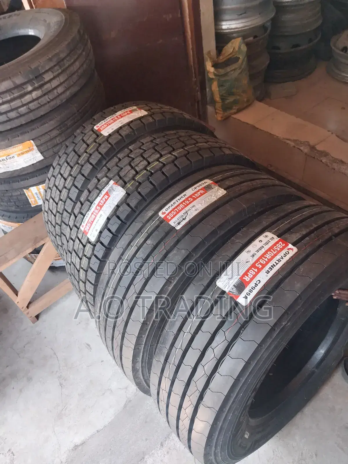 A.O Trading Original 285/ 70 R19.5