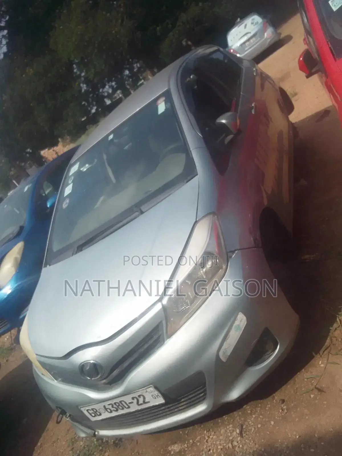 Toyota Vitz 2012 Gray