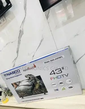 Secure Black Led Digital Nasco 43 Inch Full Hd Tv