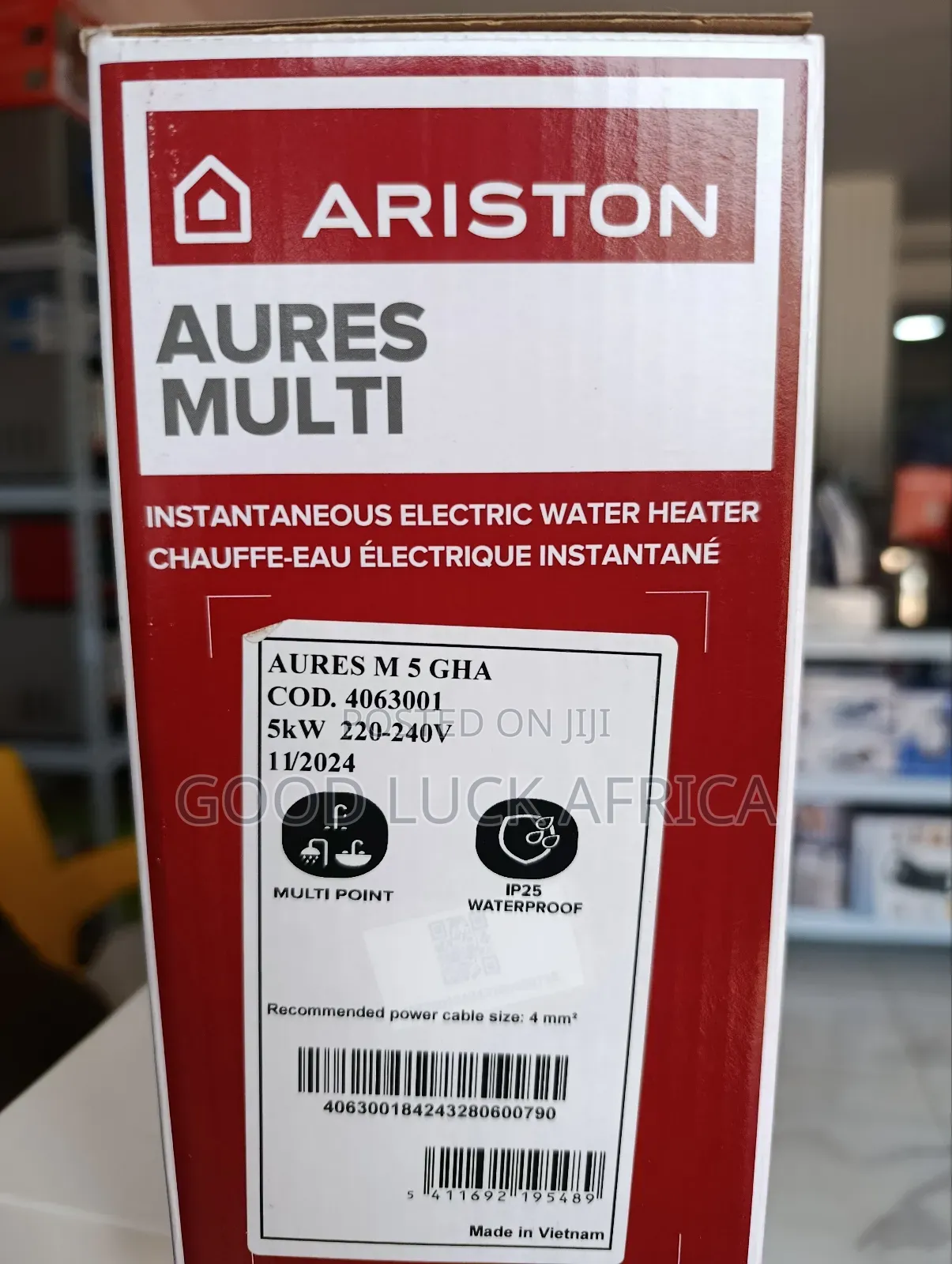 Ariston Aures Slim Multi Instant Water Heater