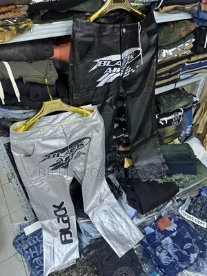 Photo - Strong Leather Black Air Pants Available in Stock