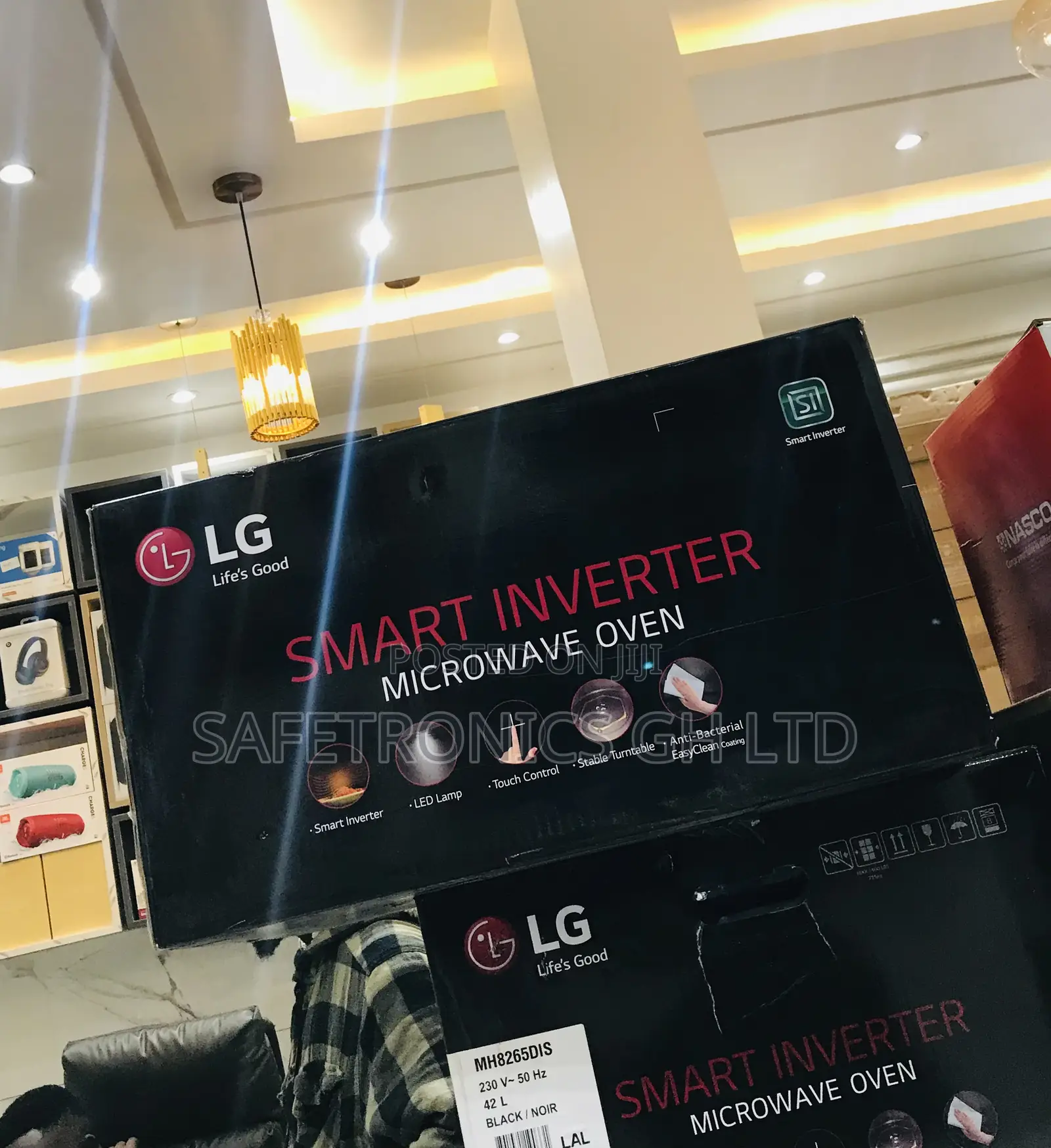 Affordable Black Lg Smart Touch Countertop 42l Microwave