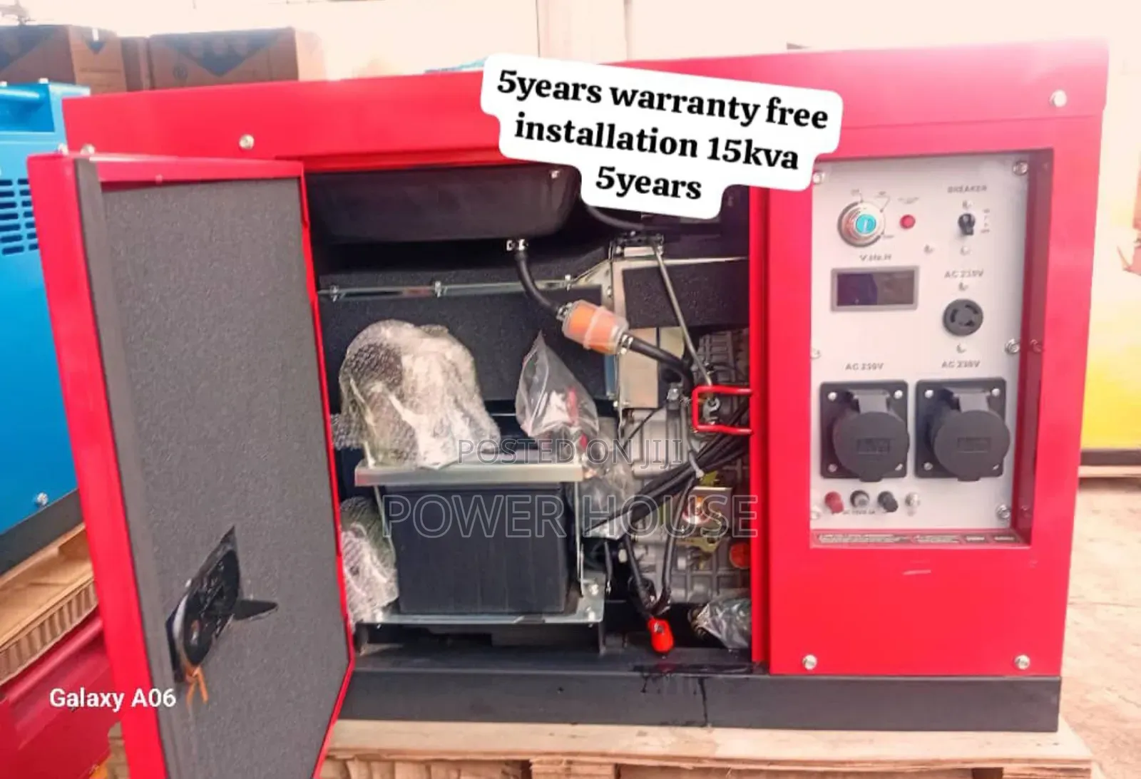 Whisper Ware Perkins 10kva Diesel 13000watts Perkins Diesel