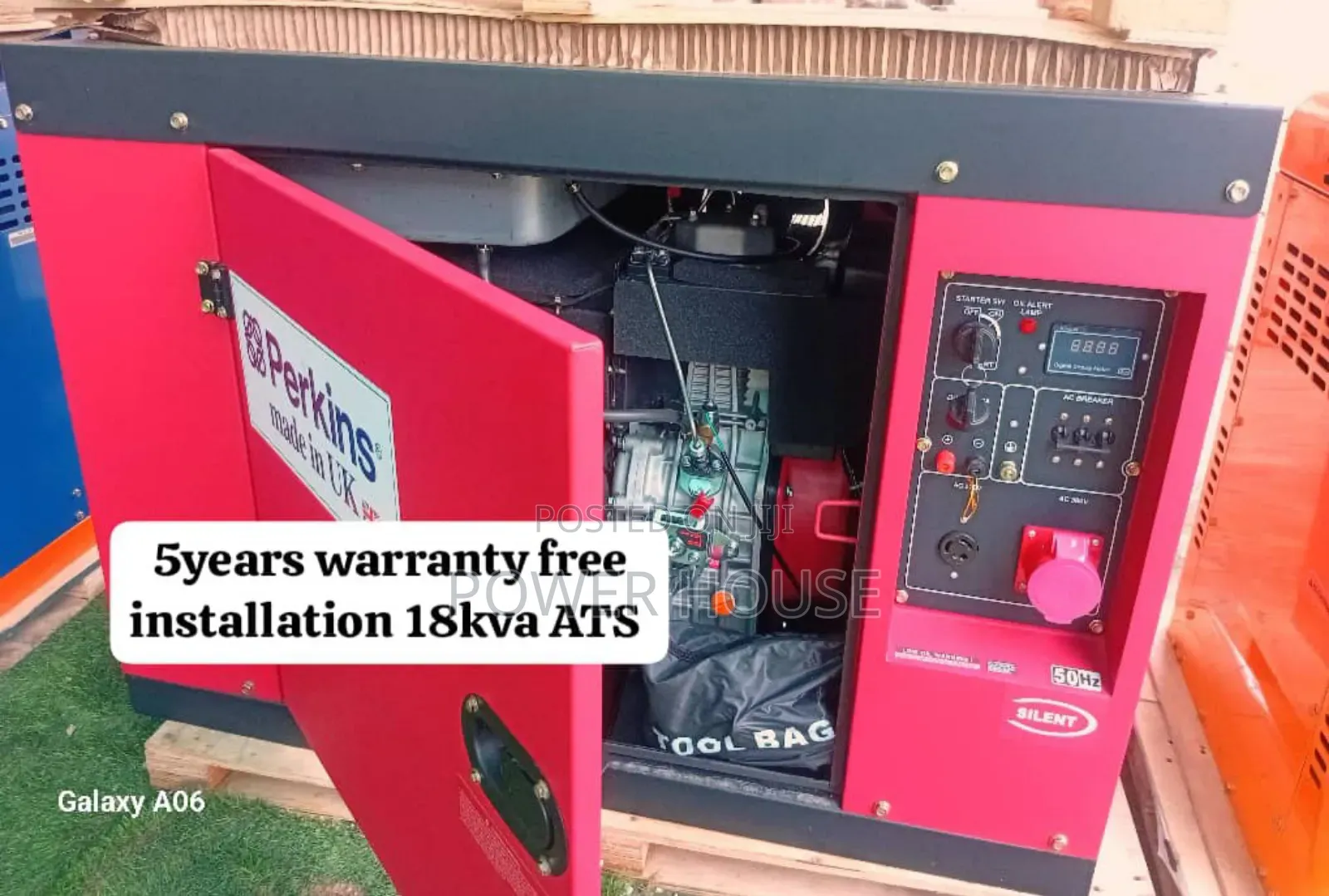 Click Current 18kva Perkins Diesel Generator 18kva Diesel