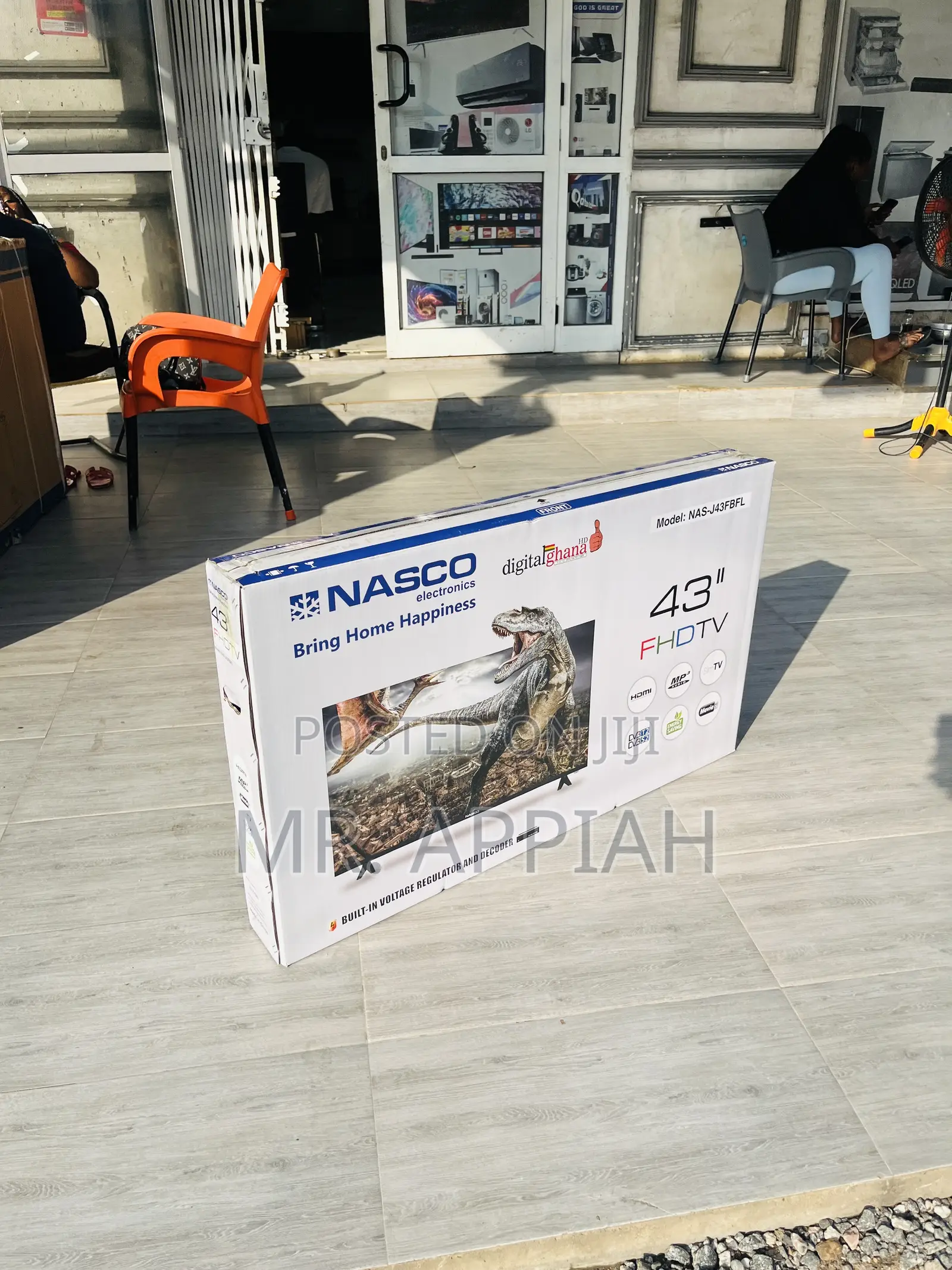 Premium Design Nasco 43” Digital Satellite Tv