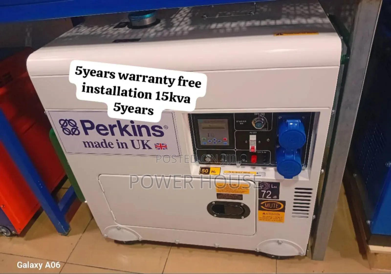 Signal Shift Perkins 10kva Diesel 13000watts Perkins Diesel