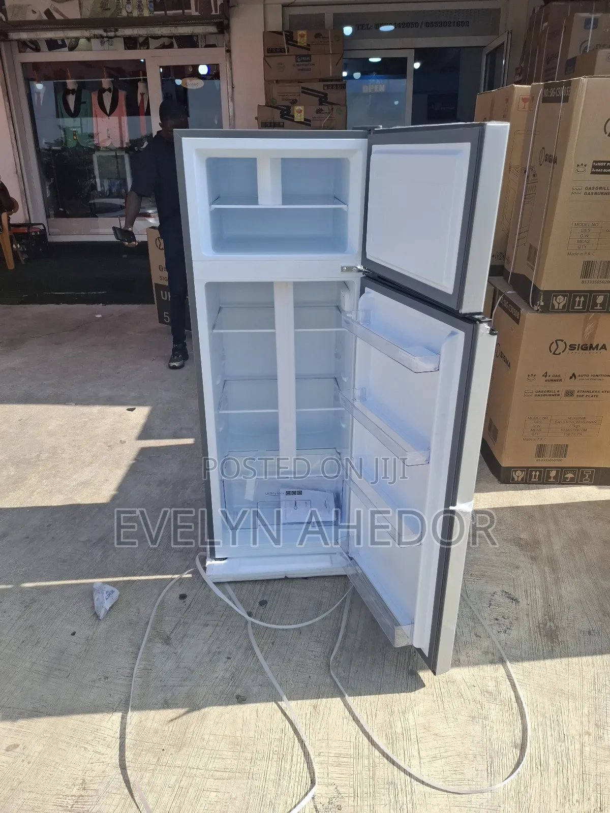 Sigma 207 Litres Top Fridges Double Door For Sale
