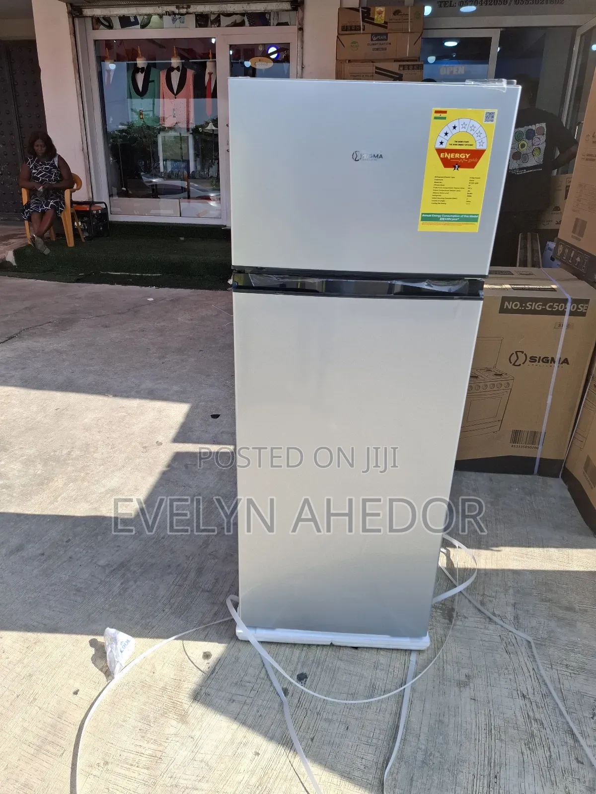 Sigma 207 Litres Top Fridges Double Door For Sale