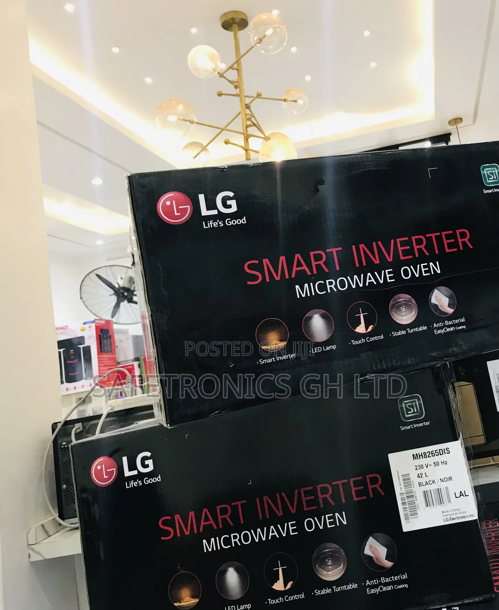 Check Out Grey Countertop Lg 42l Smart Touch Microwave