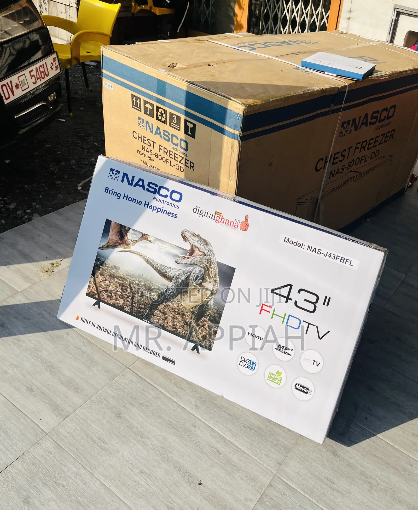 Awesome Nasco 43” Digital Satellite Television