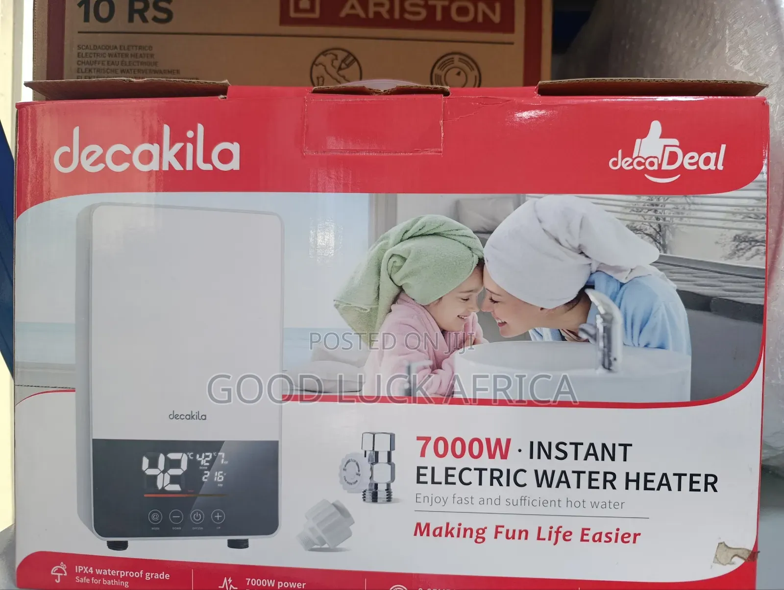 Decakila Water Heater Instant Electric 7000w Kewh003w