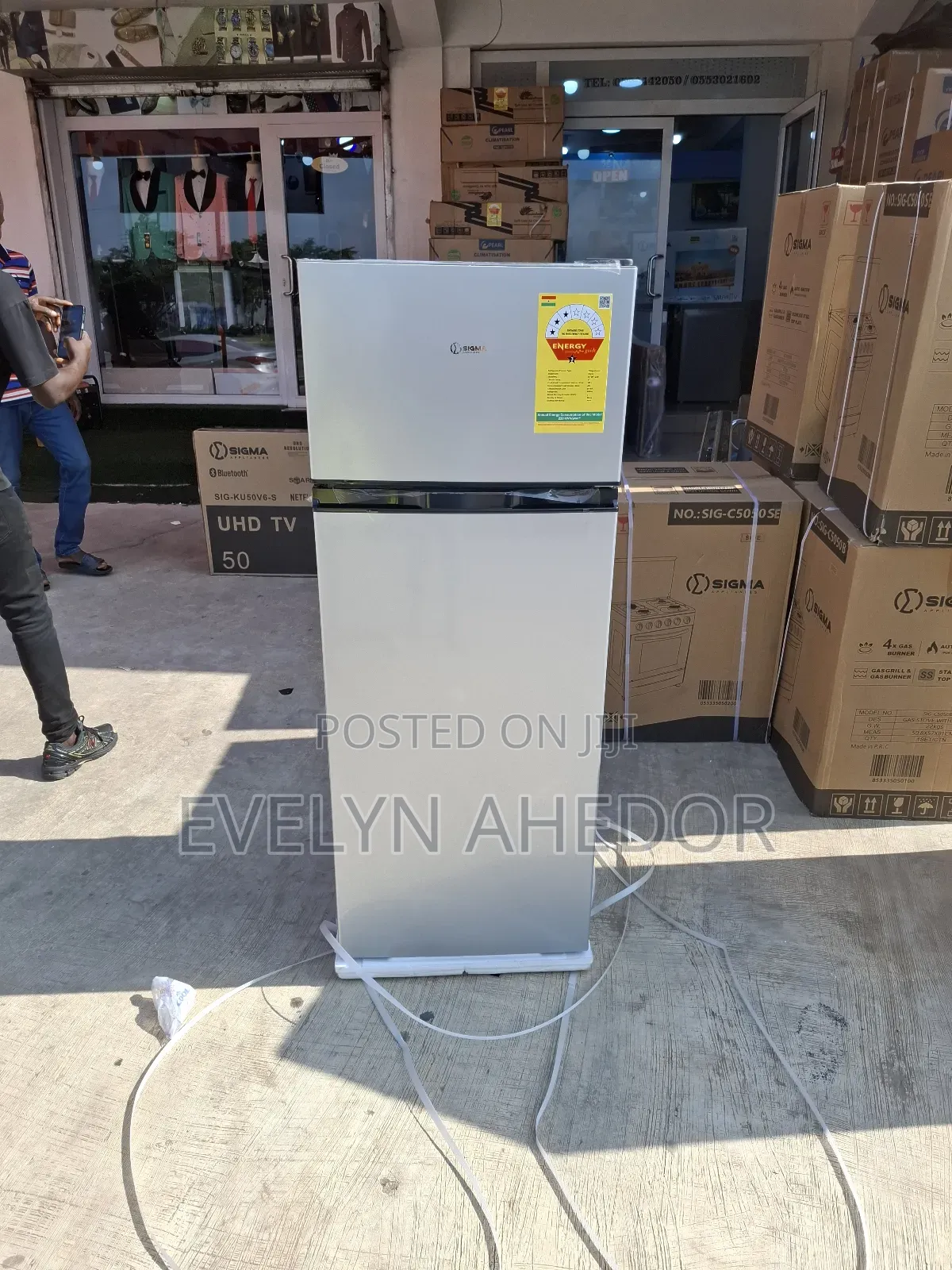 Energy Efficiency Sigma 207 Litres Top Fridge for Sale