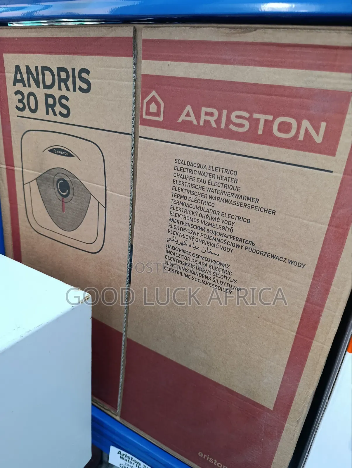 Ariston Andris 30l Water Heater- Made in Italy