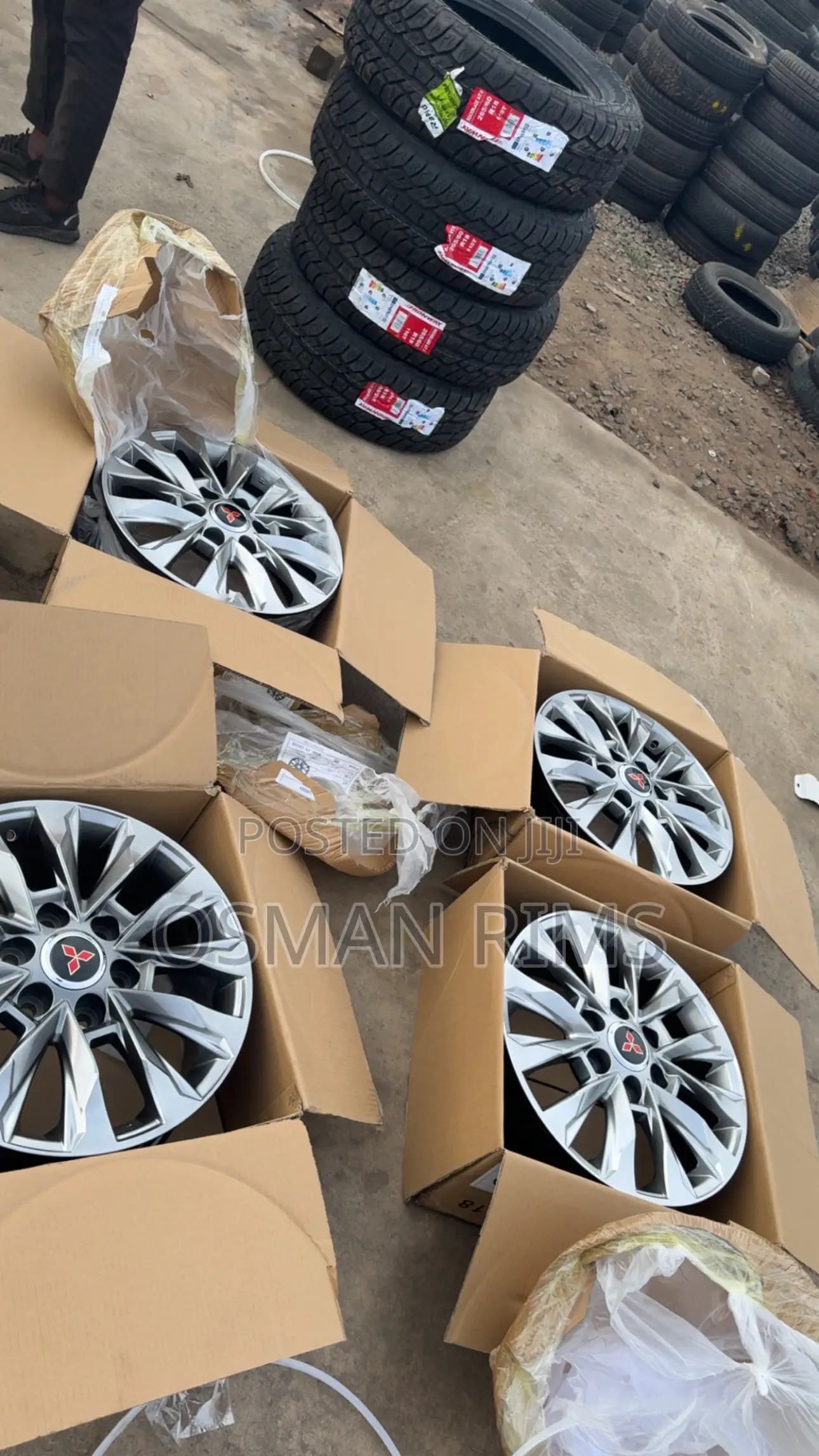 Mitsubishi L200 Rims Brand New Set