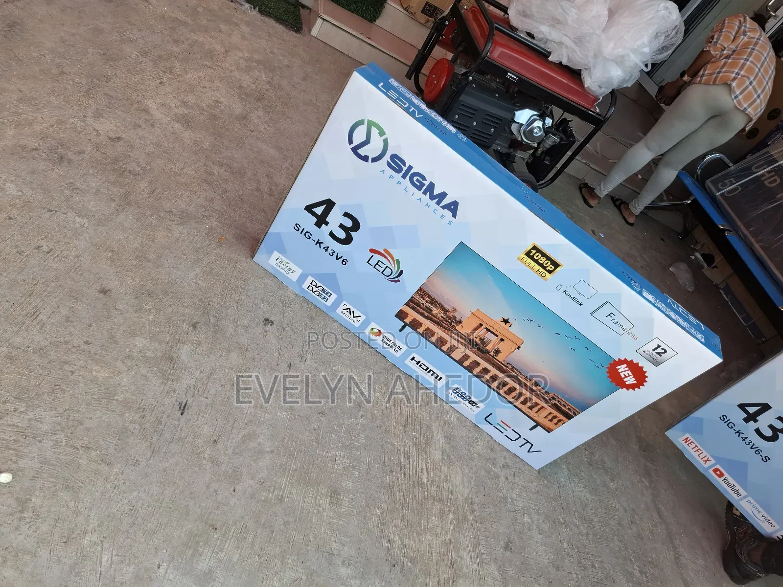 Available Sigma 43 Inches Smart Android Tv Available