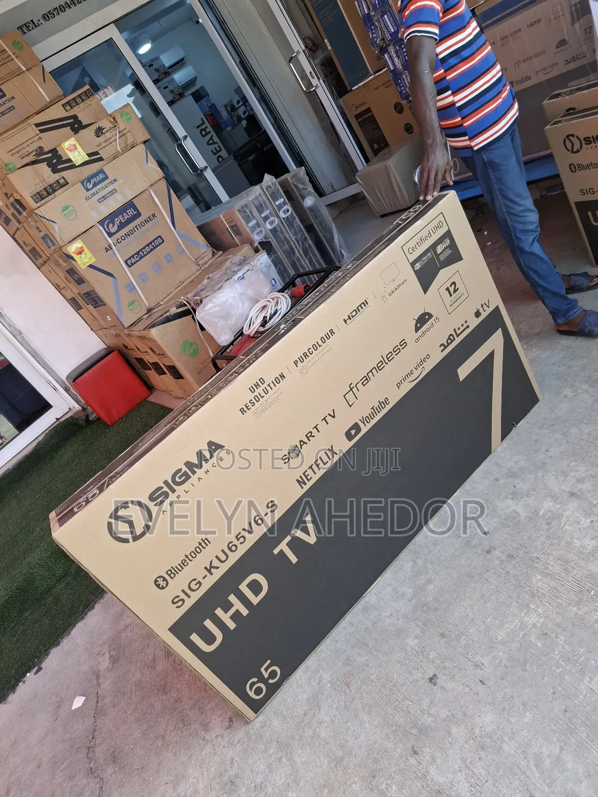 Available Sigma 65 Inches Smart Tv Full Uhd Available