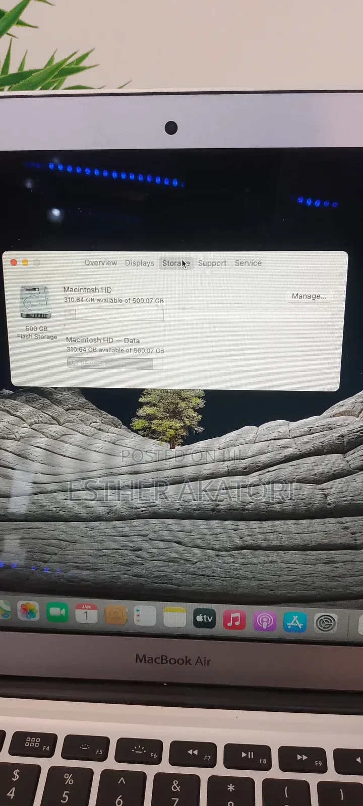 Laptop Apple MacBook Air 2017 8GB Intel Core i5 SSD 512GB