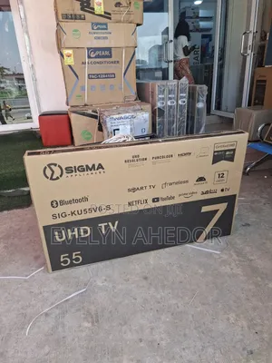 Sigma 65 Inches Smart Tv With Wall Mount Going for Cool Pric