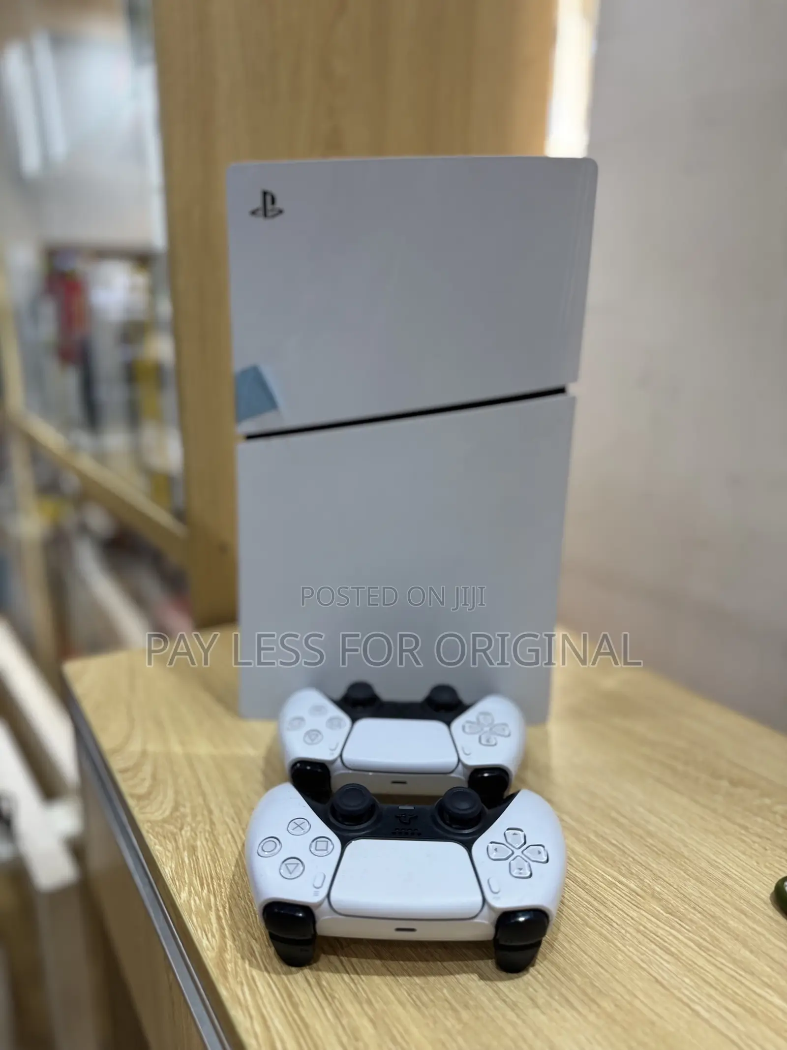 Ps5 Slim With 4 Games Two (2) Controllers