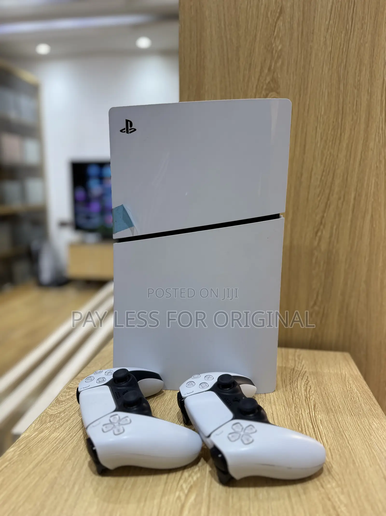 Ps5 Slim With 4 Games Two (2) Controllers