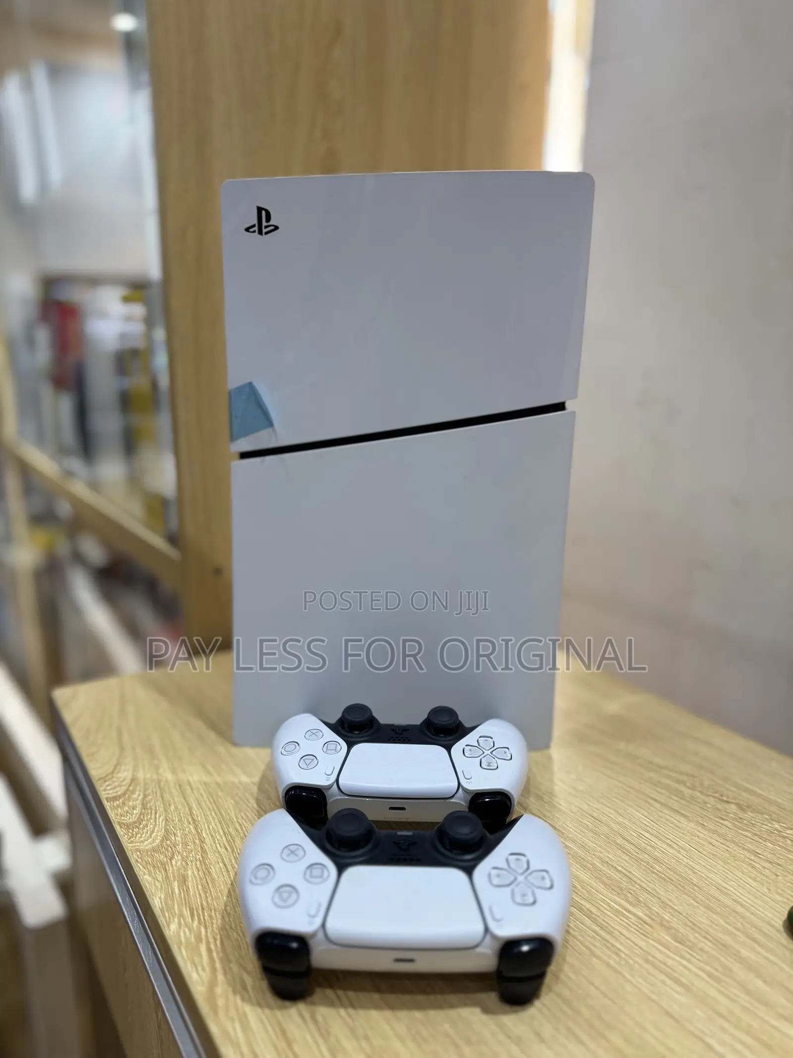 Ps5 Slim With 4 Games Two (2) Controllers